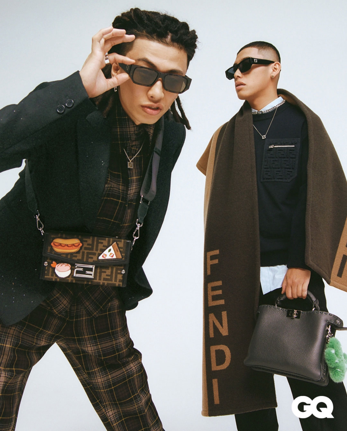 GQ JAPAN wearing FENDI / Yellow Bucks & eyden